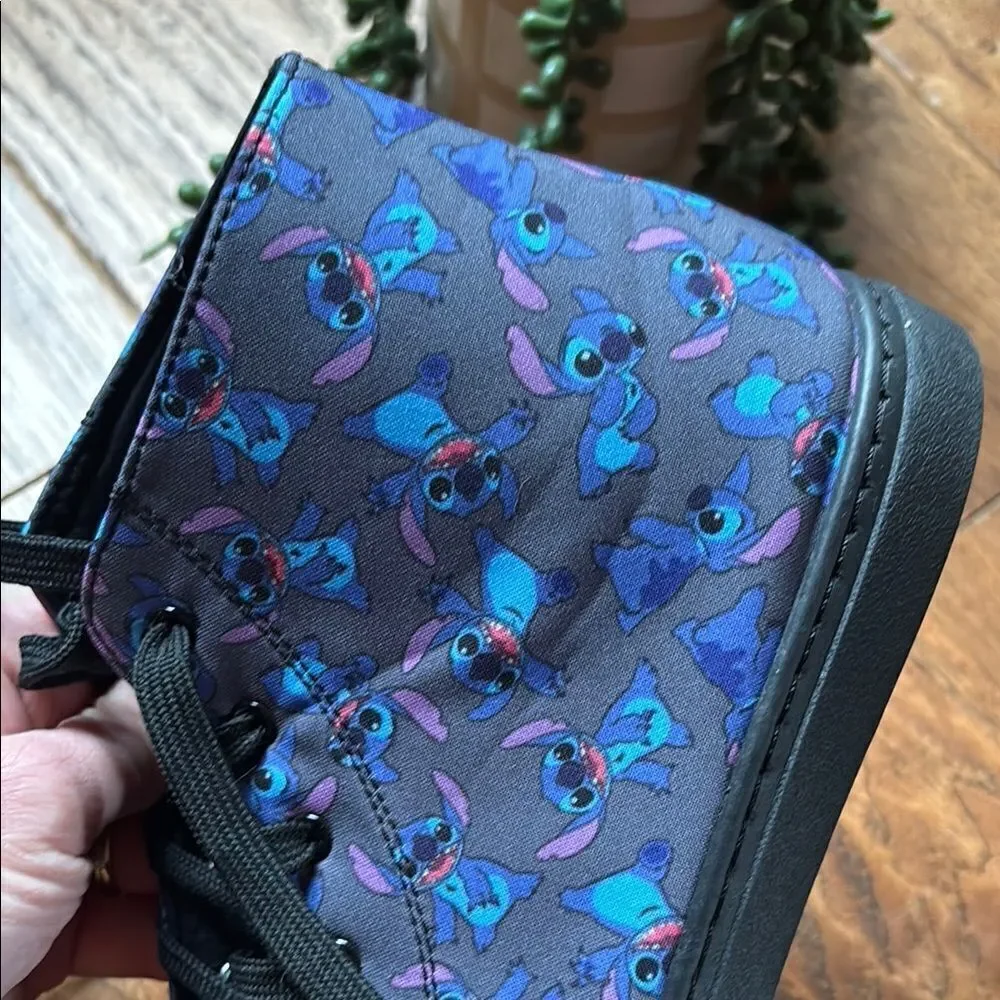 Lilo Blue Patterned High-Top Shoes - Picture 8 of 14